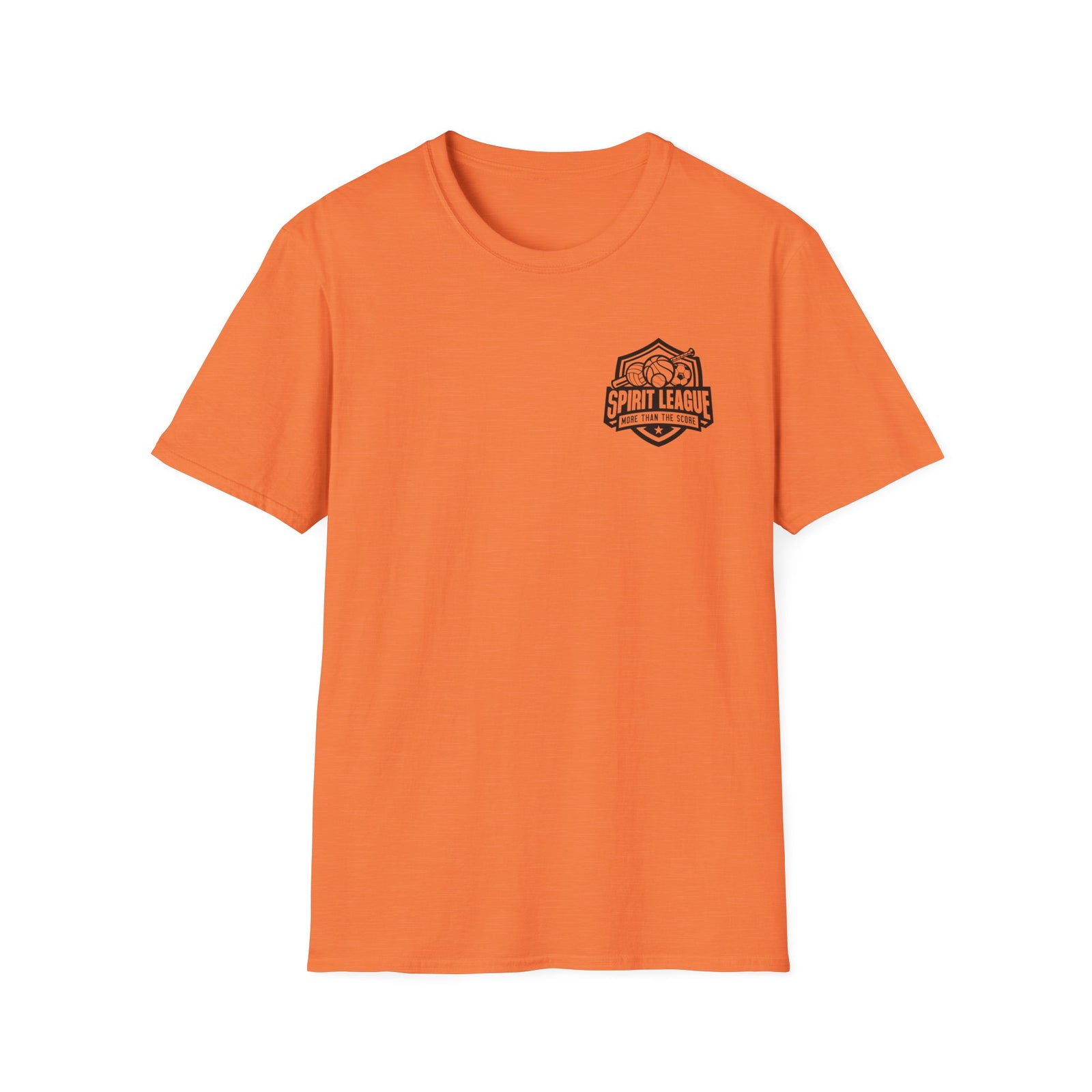 Spirit League Logo Vintage-Style Basketball Shirt | Unisex Softstyle T-Shirt