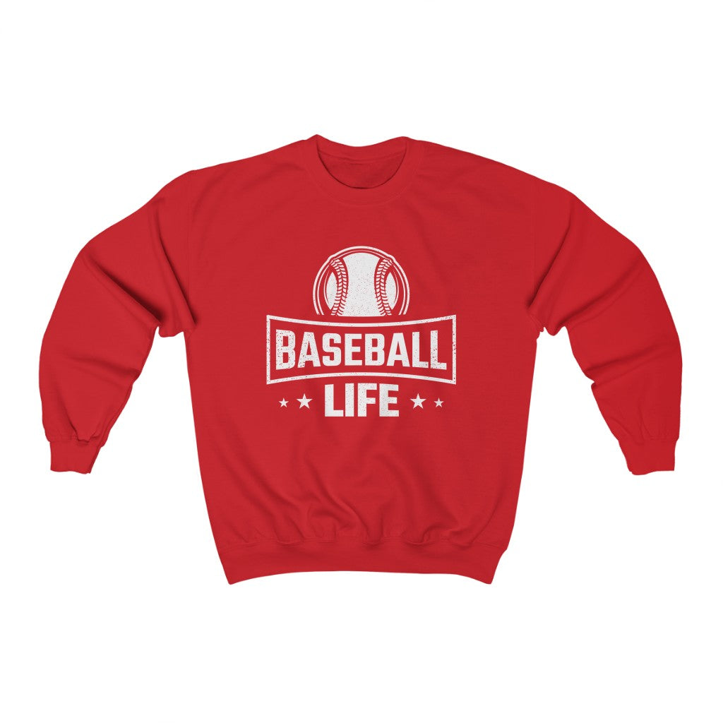 Baseball Life  Shirt | Unisex Heavy Blend™ Crewneck Sweatshirt