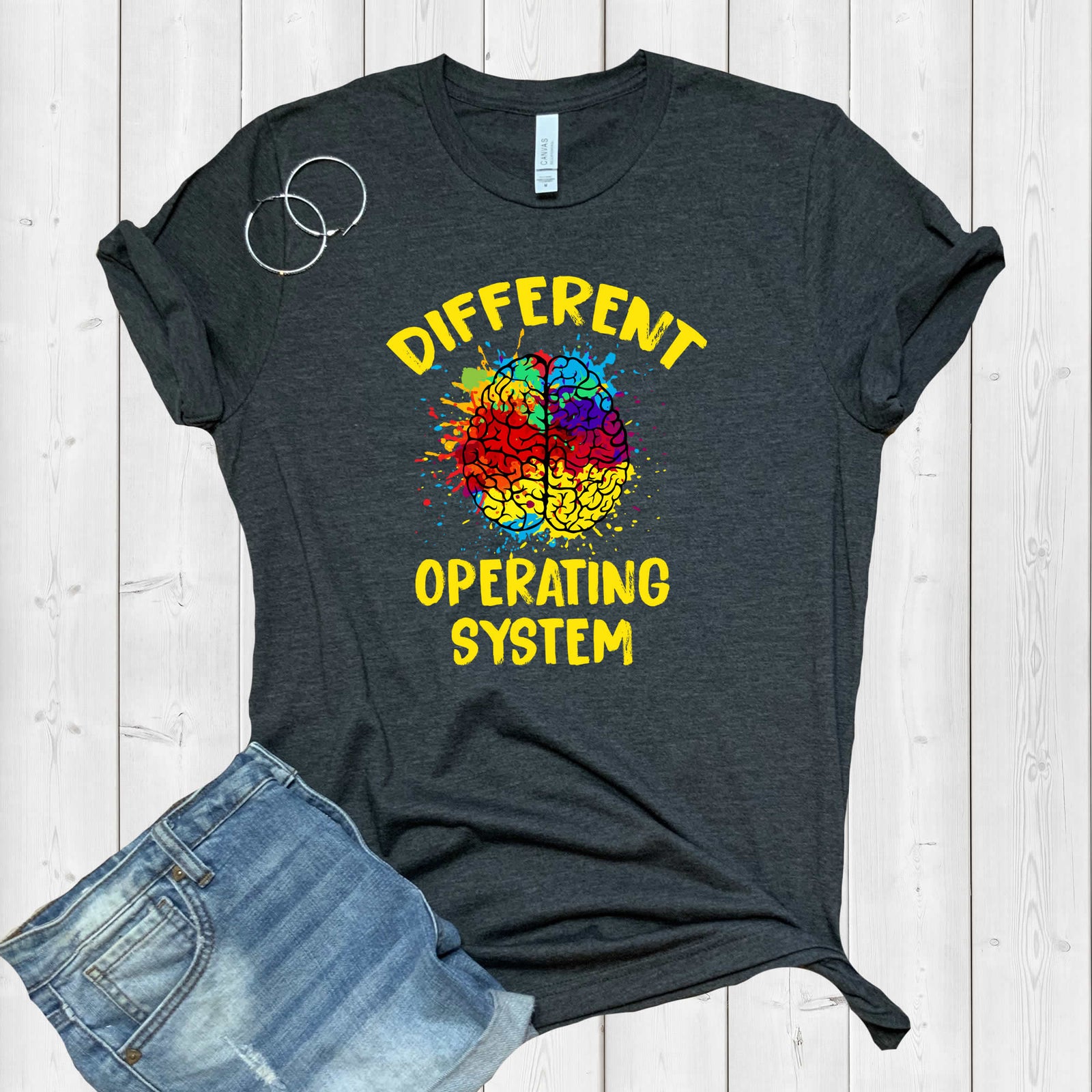 Different Autism Brain Awareness Shirt