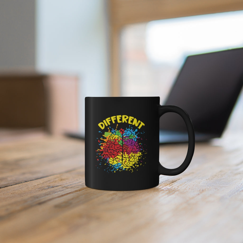 Different Autism Brain Awareness Coffee Mug