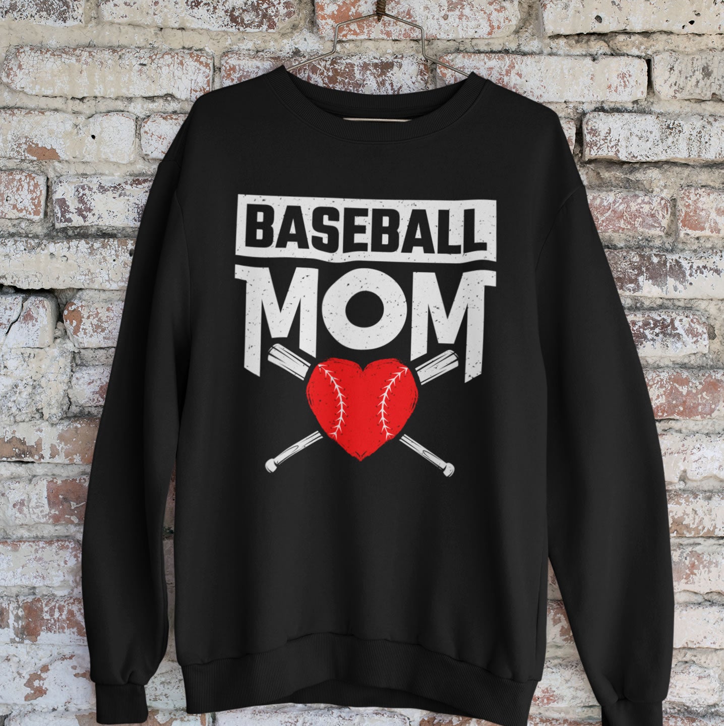 Baseball Mom Heart Aesthetic Shirt 